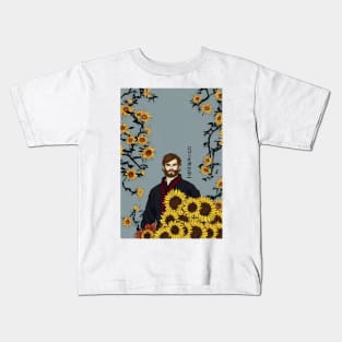 Rosary Boxer Japanese art style Kids T-Shirt